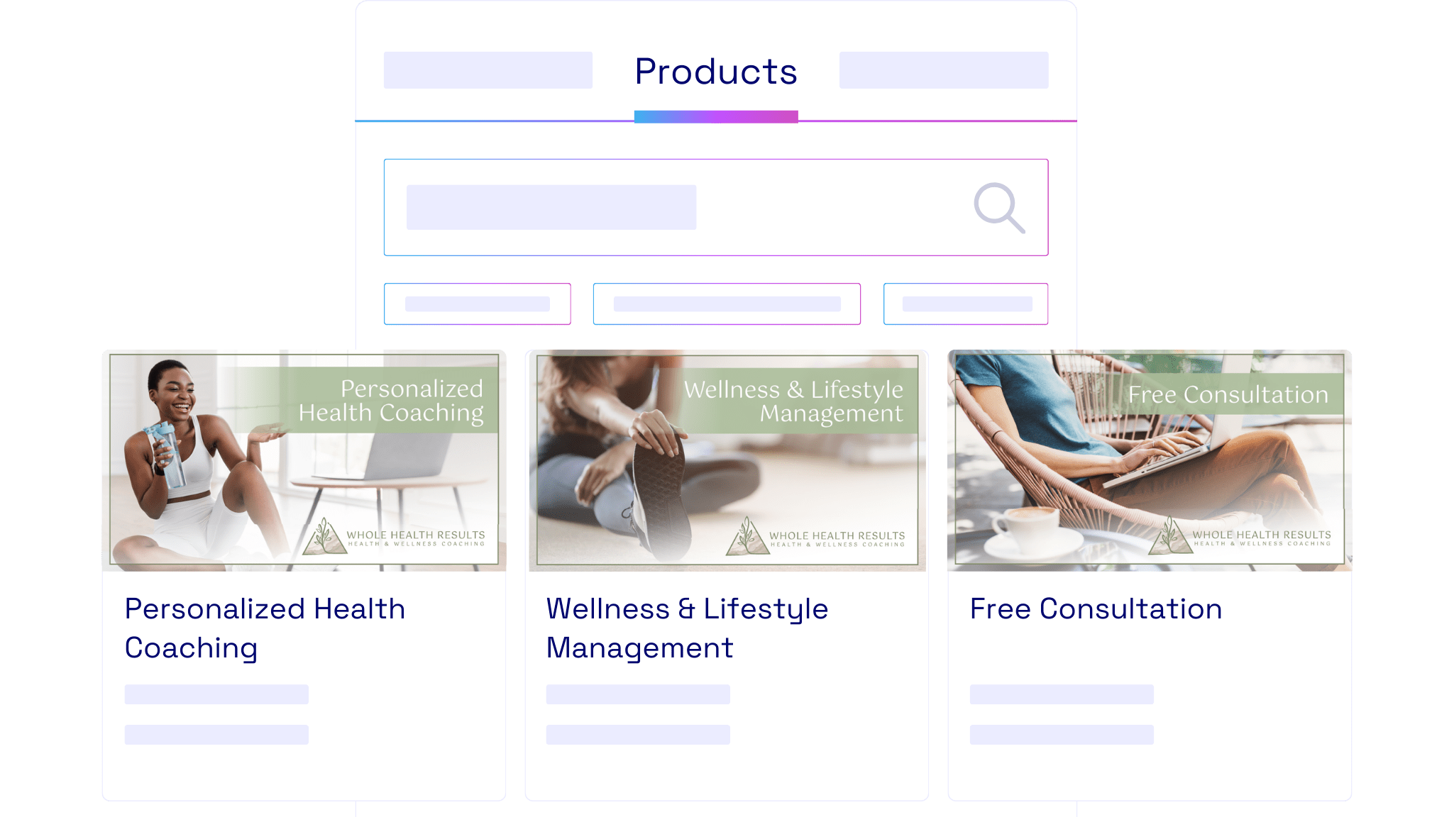 whole health results - health coach marketing - business listing - local seo - google business profile