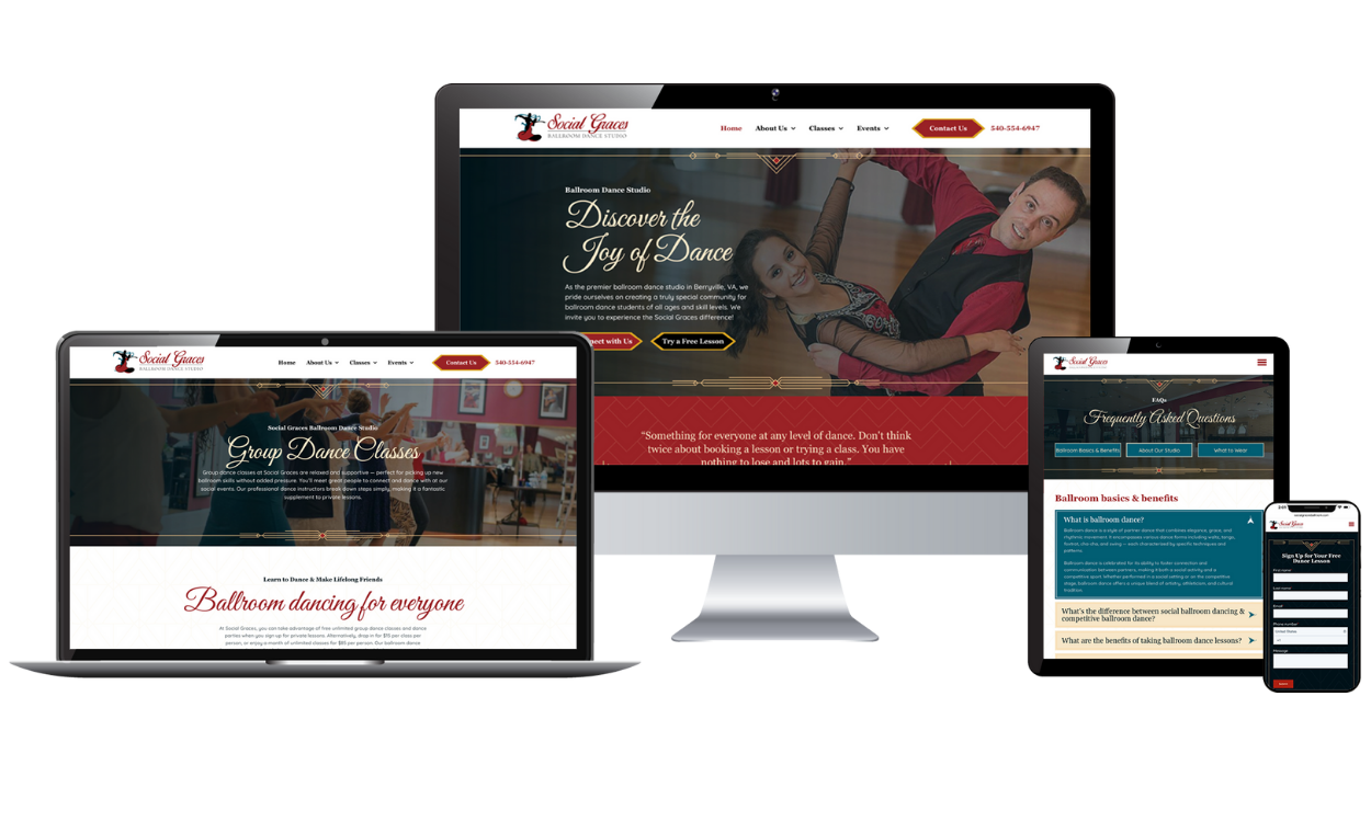 social graces ballroom dance studio