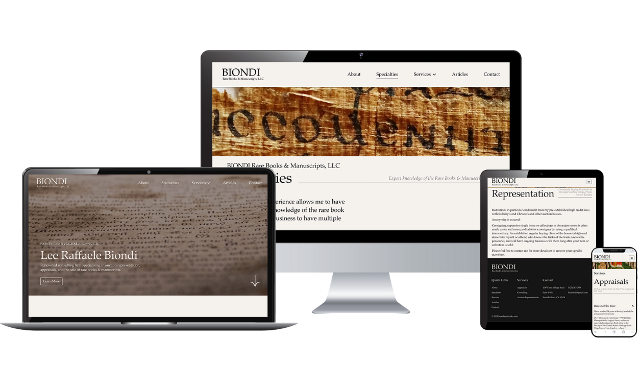 biondi rare books