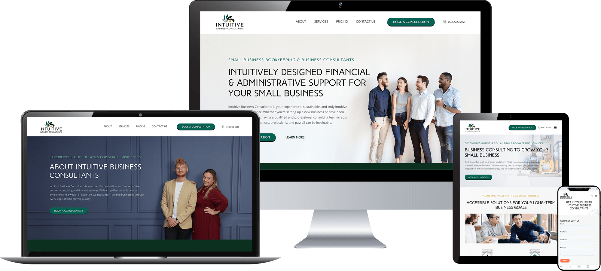 intuitive business consultants - intuitive bookkeepers - hero image