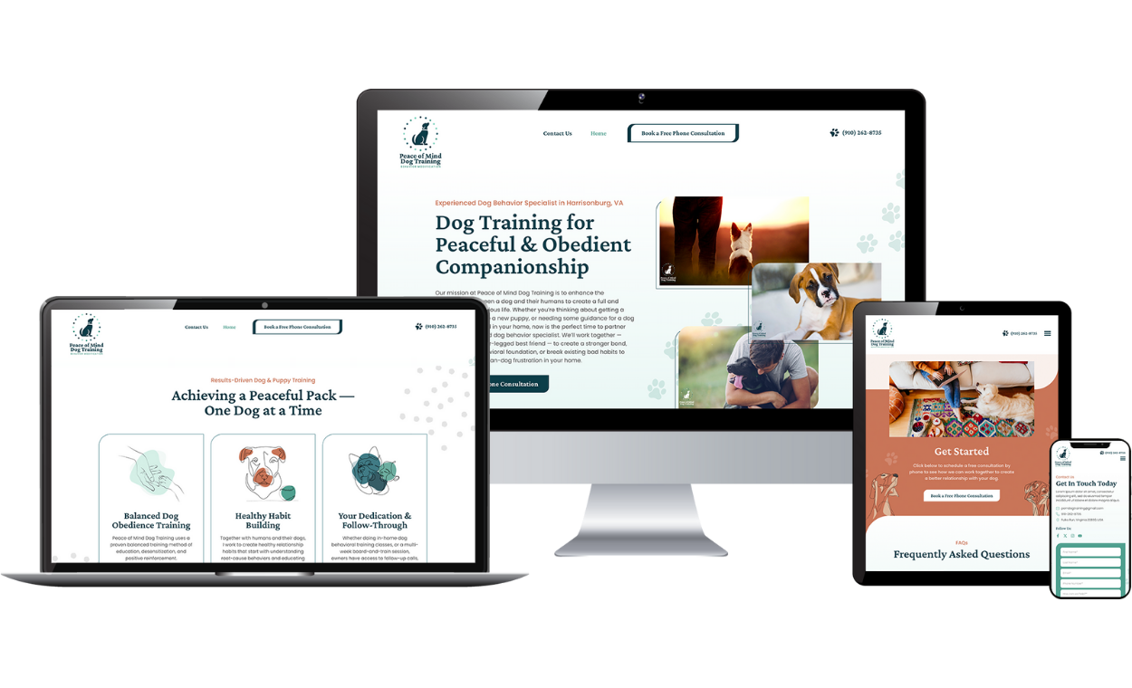 peace of mind dog training