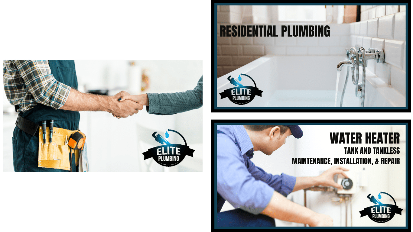 elite plumbing Google Business Profile Branding