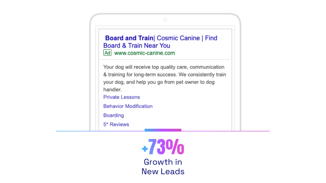 cosmic canine - pet care marketing - dog trainer marketing