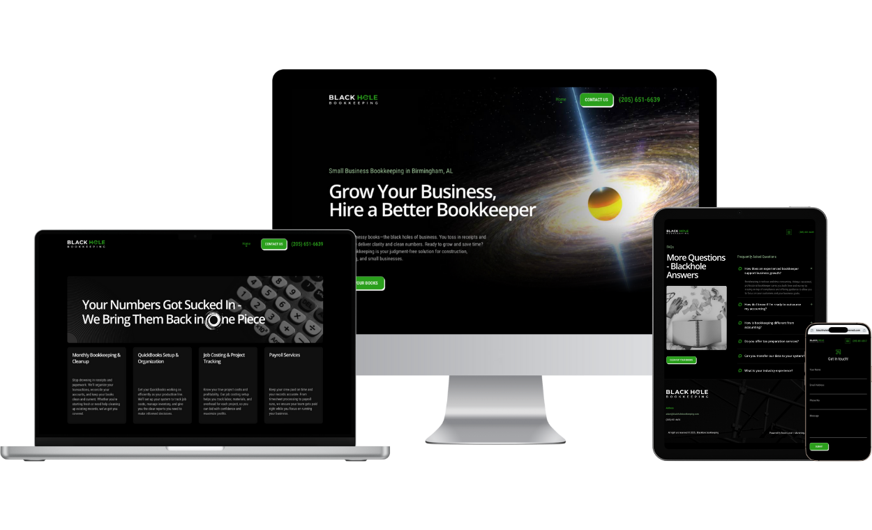black hole bookkeeping