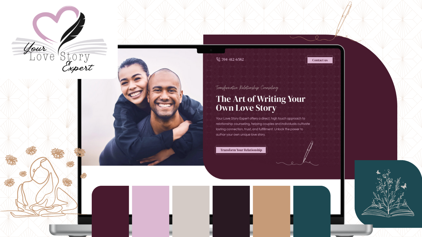 your love story expert - therapist marketing - boost local small business marketing agency