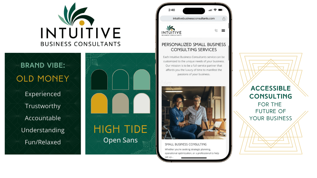 intuitive business consultants - branding