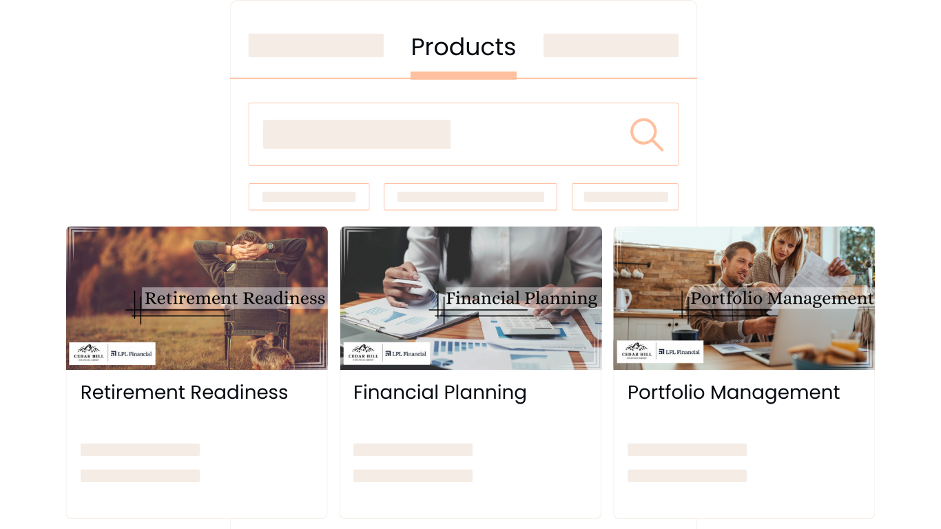 cedar hill financial group - google business profile branding