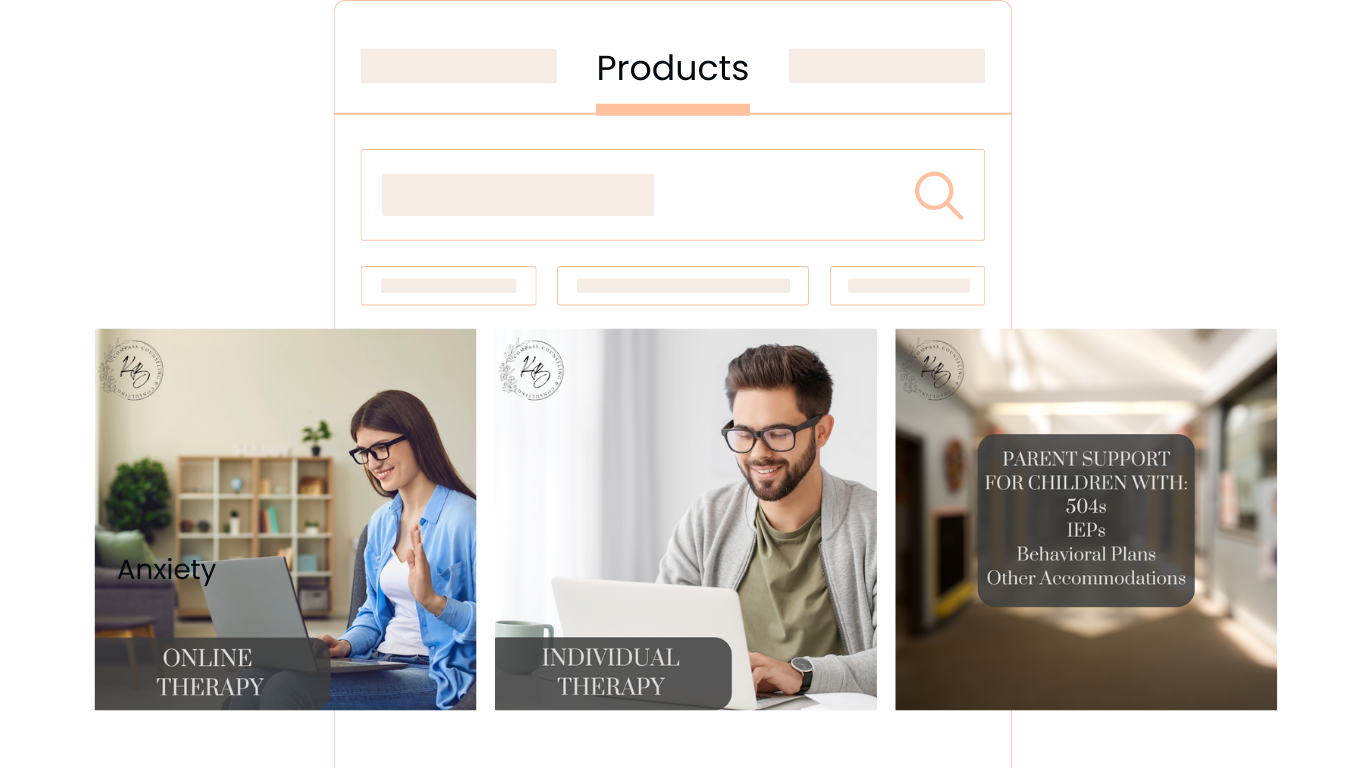 compass counseling - google business profile branding