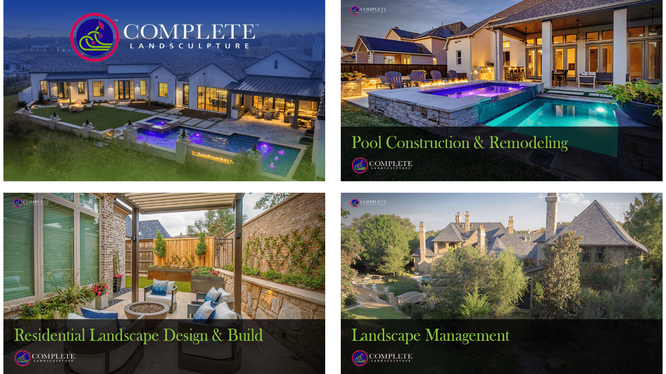 complete landsculpture - google business profile branding