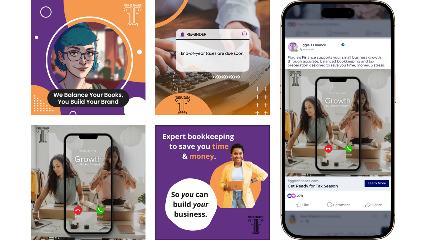 figgie's finance - meta ads