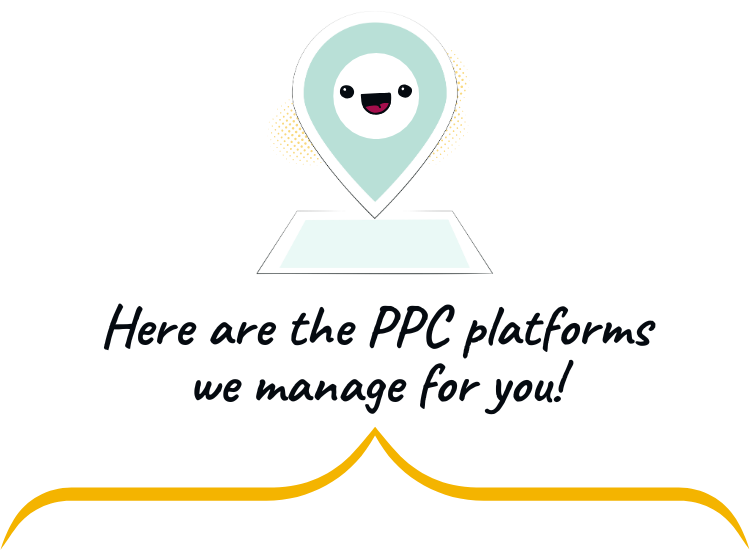here are the ppc platforms we manage for you
