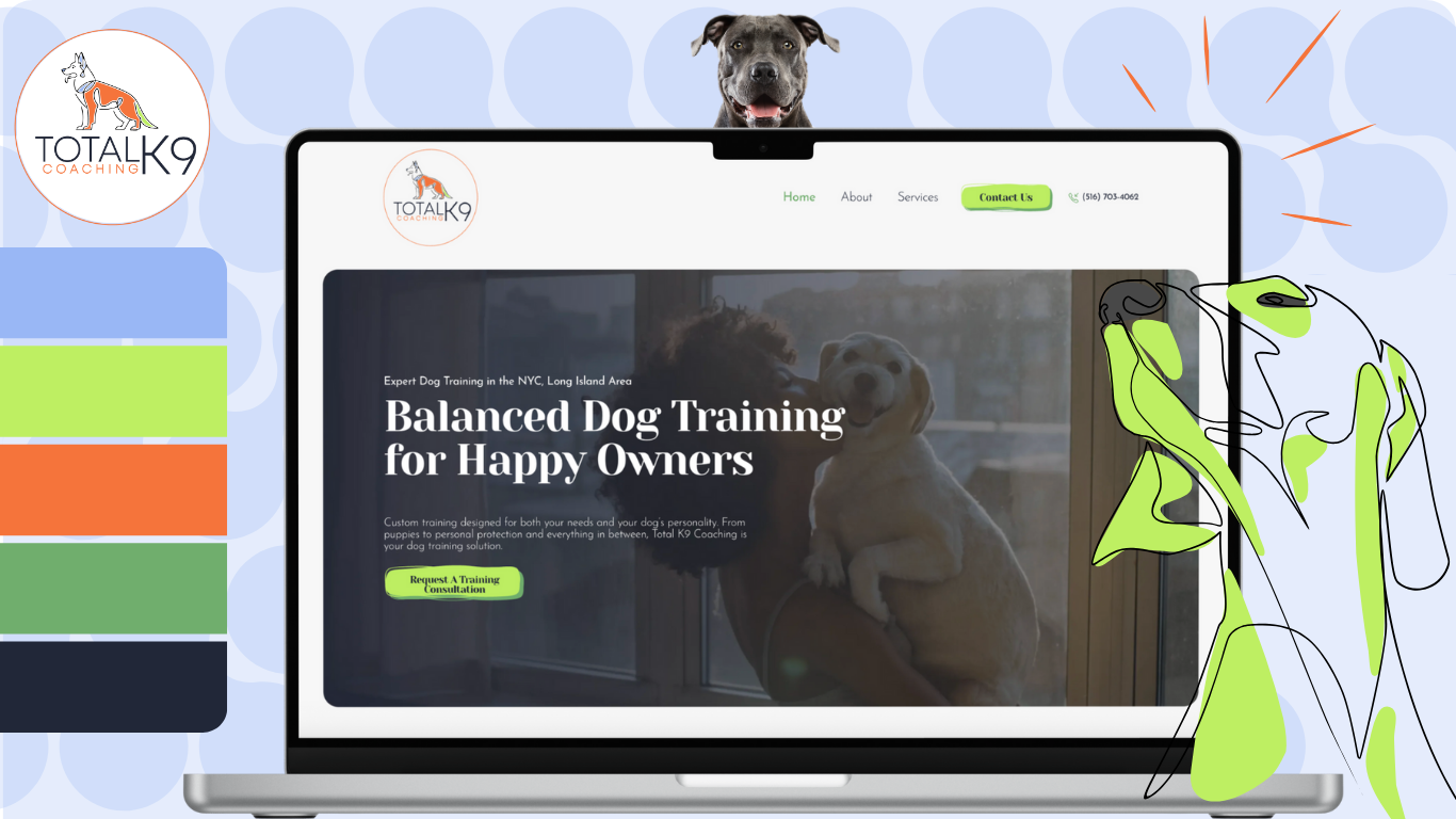 total k9 coaching - branding