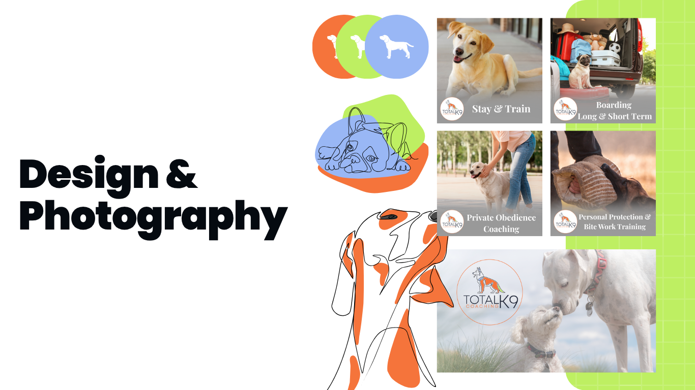 total k9 coaching - branding