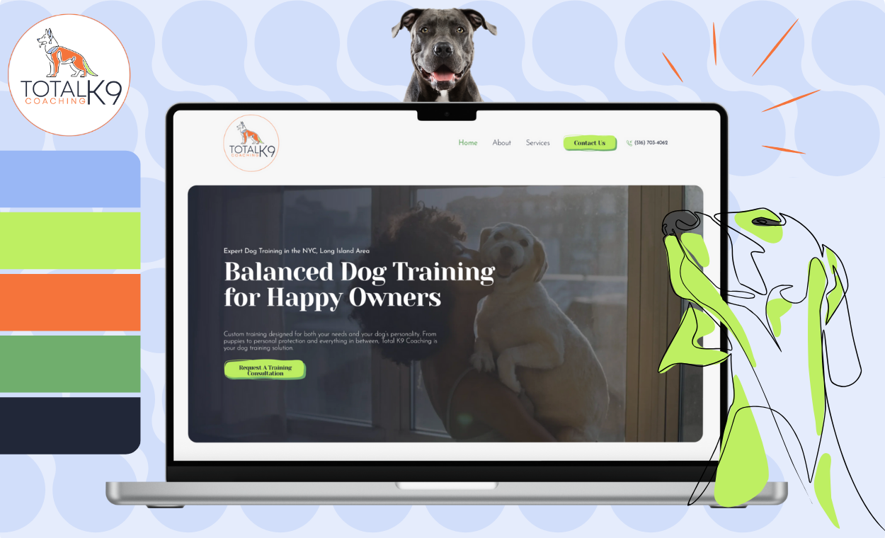 total k9 coaching - dog trainer marketing