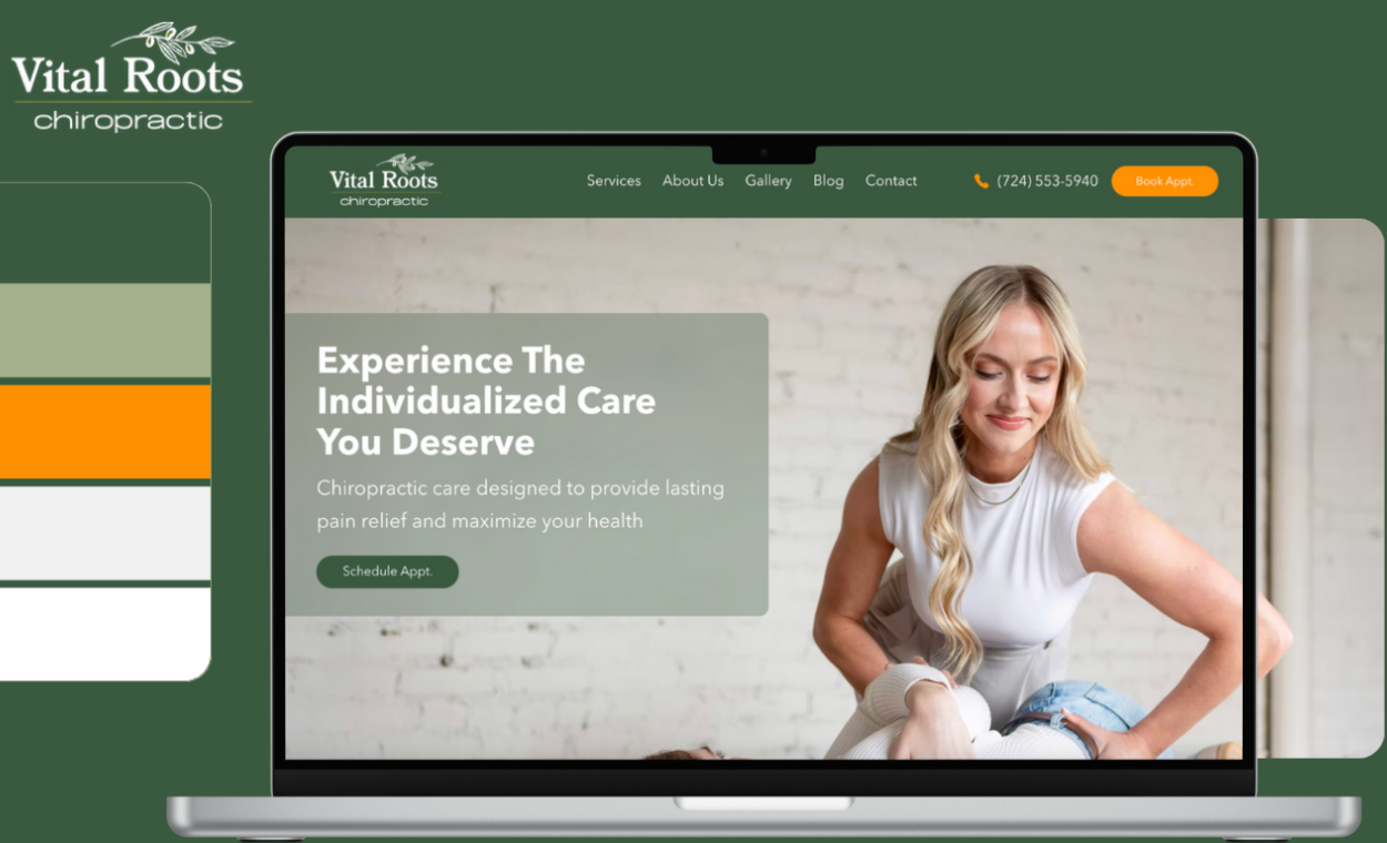 vital roots chiropractic - case study - boost local chiropractor marketing