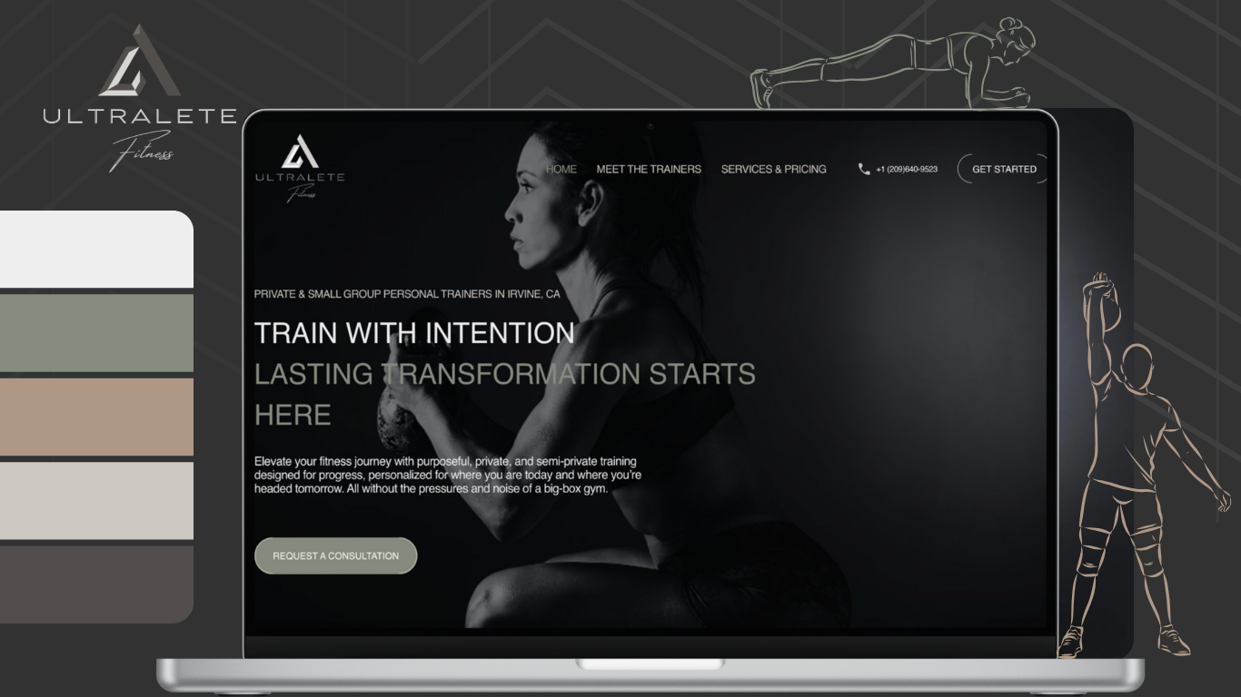 ultralete fitness - branding