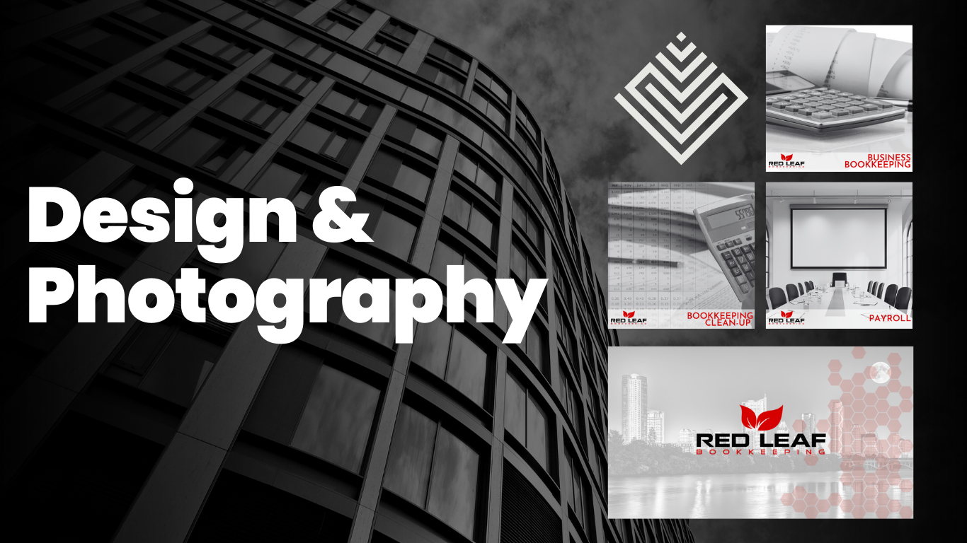 Red Leaf Bookkeeping - design and photography