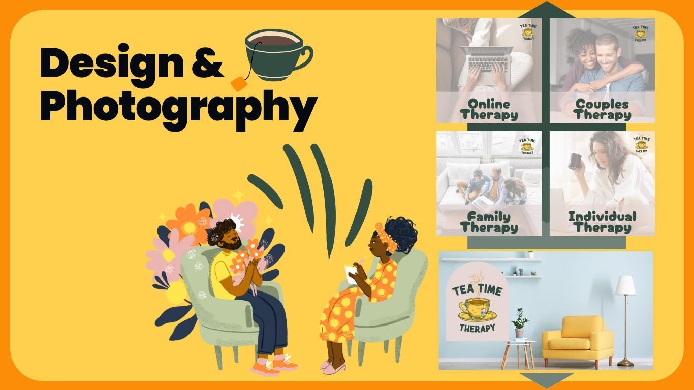 tea time therapy brand kit