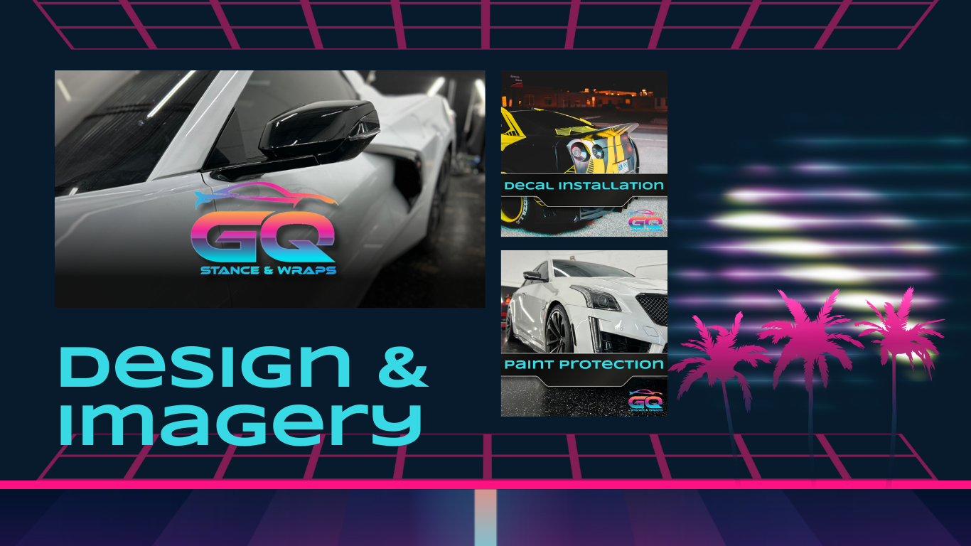 gq stance & wraps - auto business branding