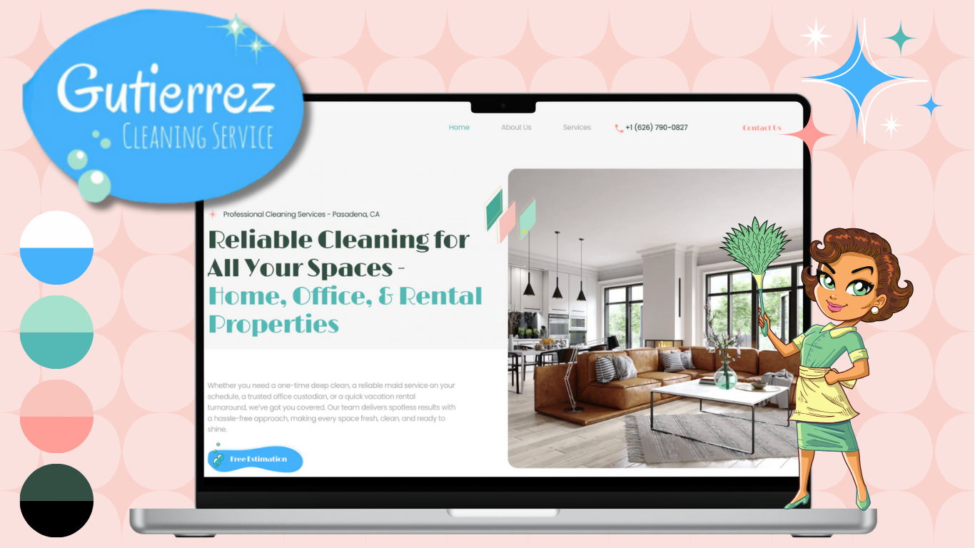 gutierrez cleaning service - marketing and branding