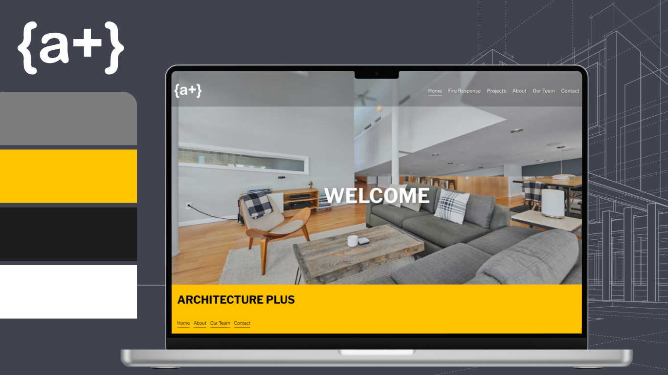 architecture plus - case study - branding