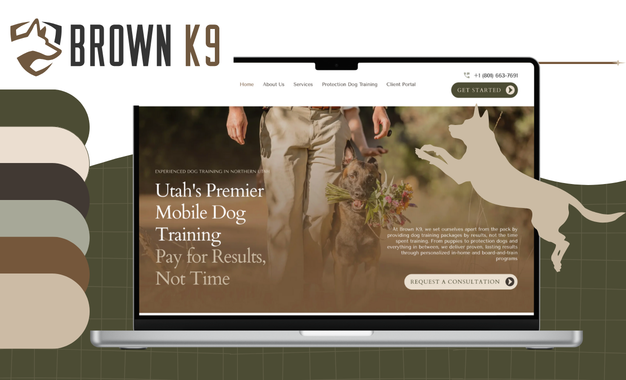 brown k9 academy - case study