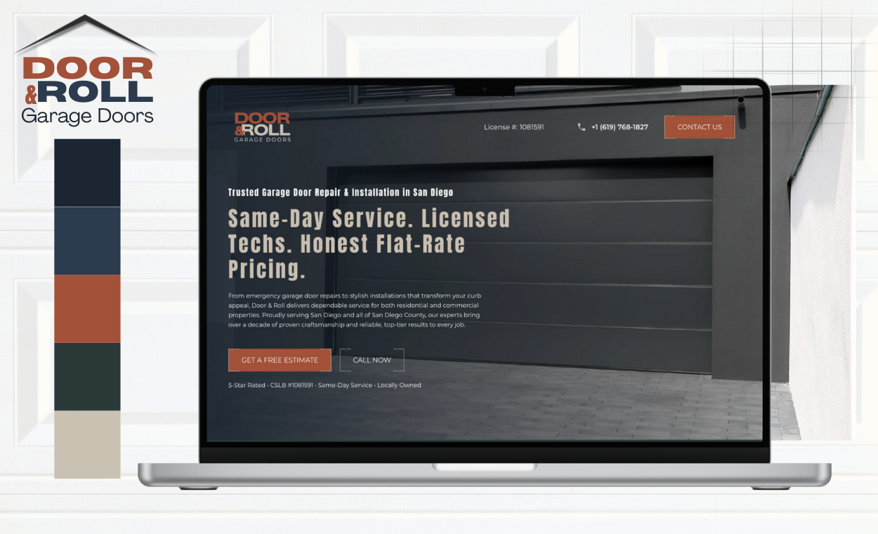 door & roll garage doors - case study