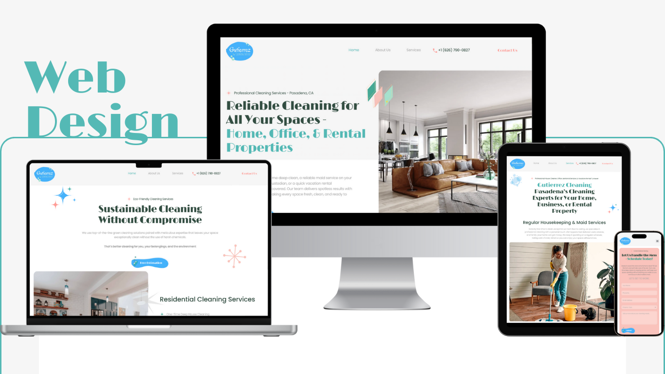 gutierrez cleaning service - marketing and branding