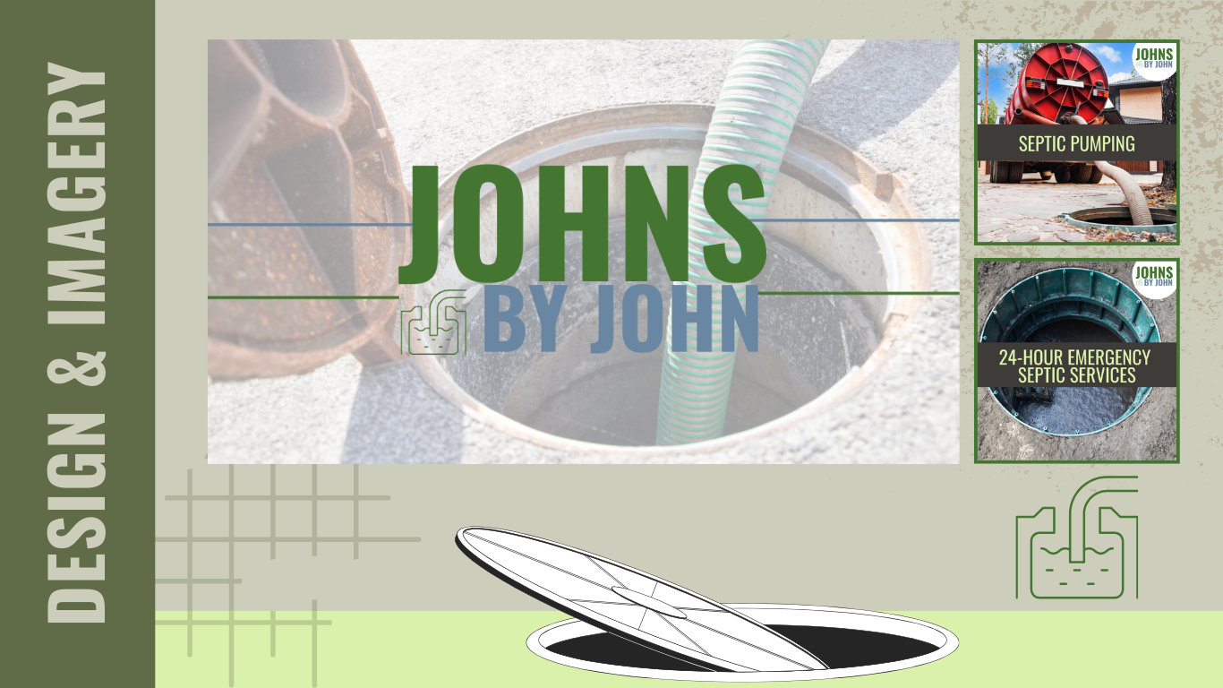 johns by john - septic company marketing case study - branding