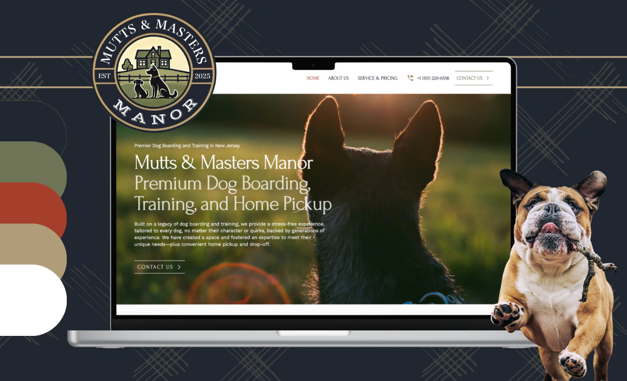 mutts & masters manor - dog trainer marketing case study