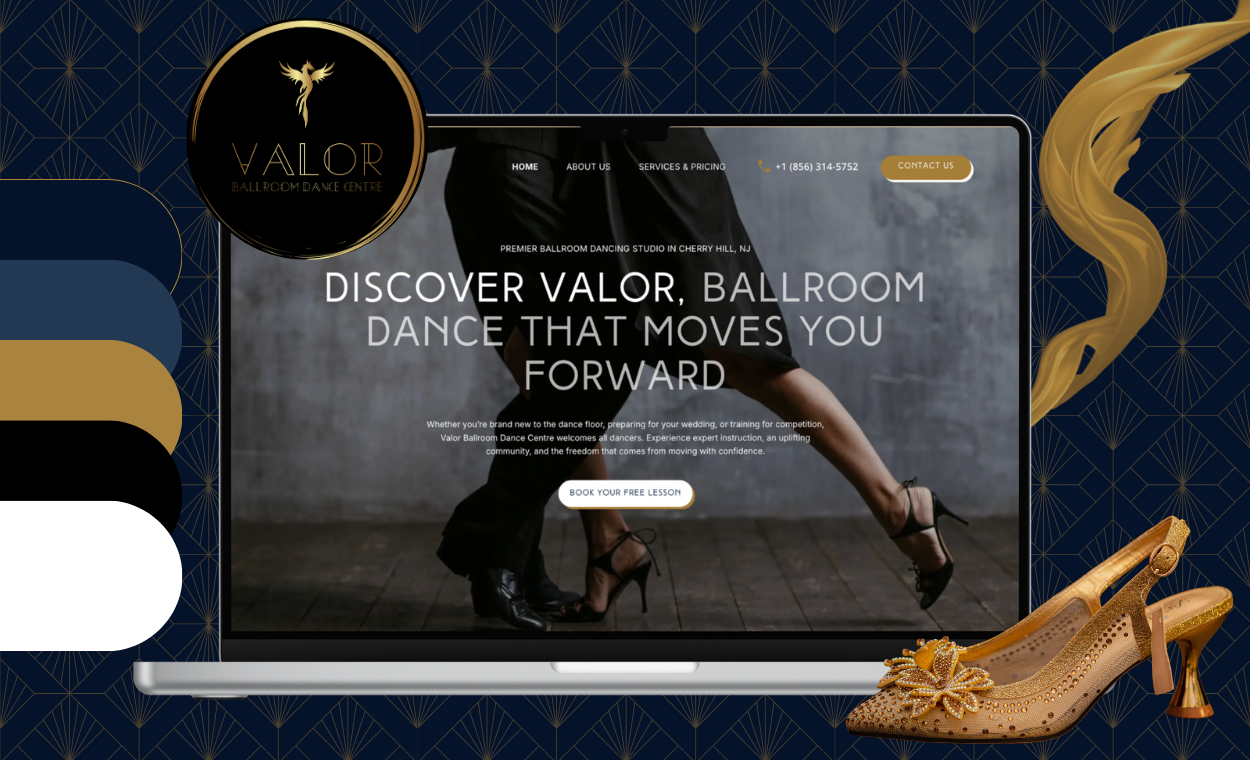 valor ballroom dance centre - dance studio marketing case study