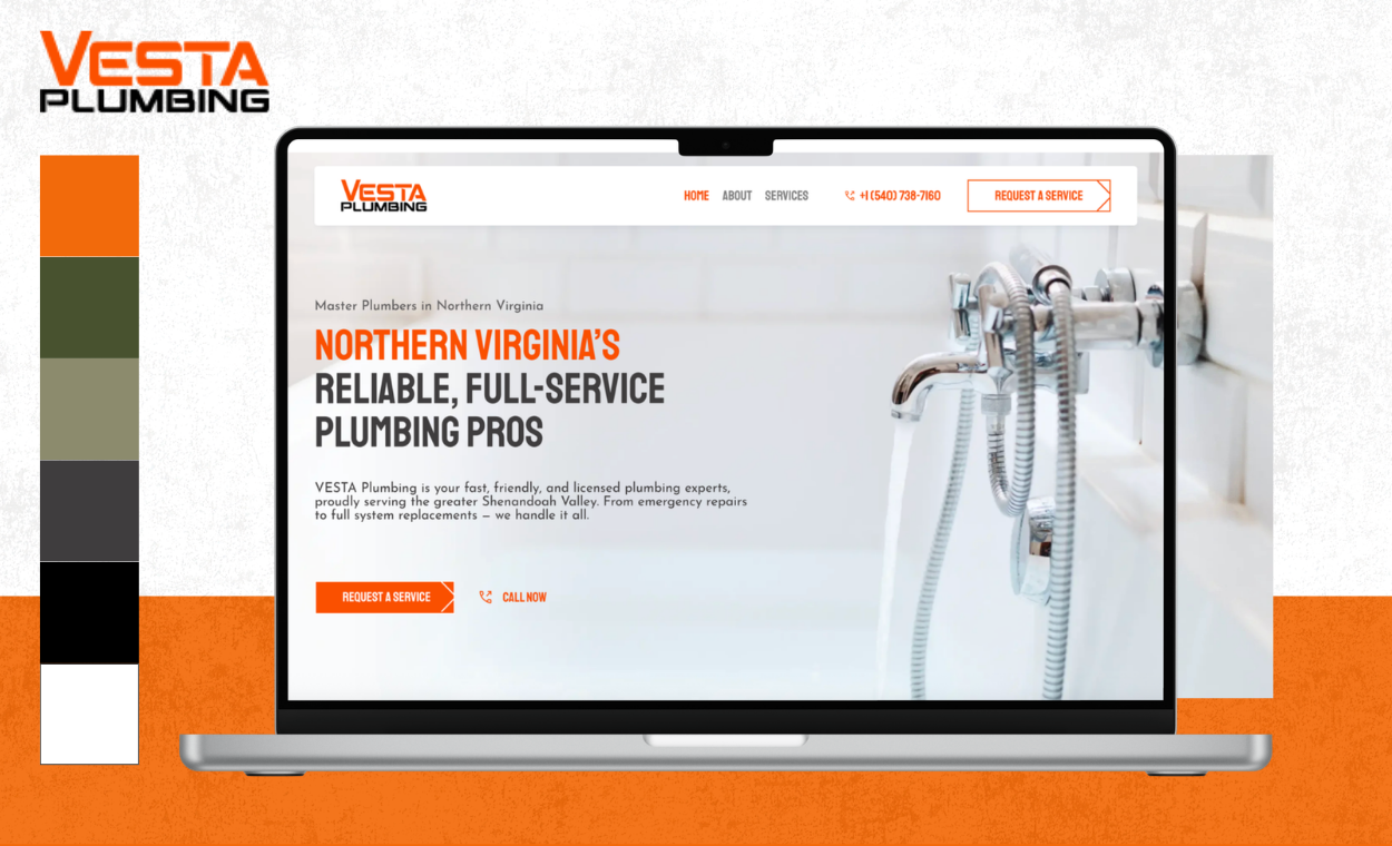 vesta plumbing - plumber marketing case study