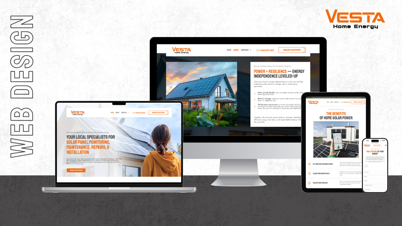 vesta home energy - marketing case study - branding