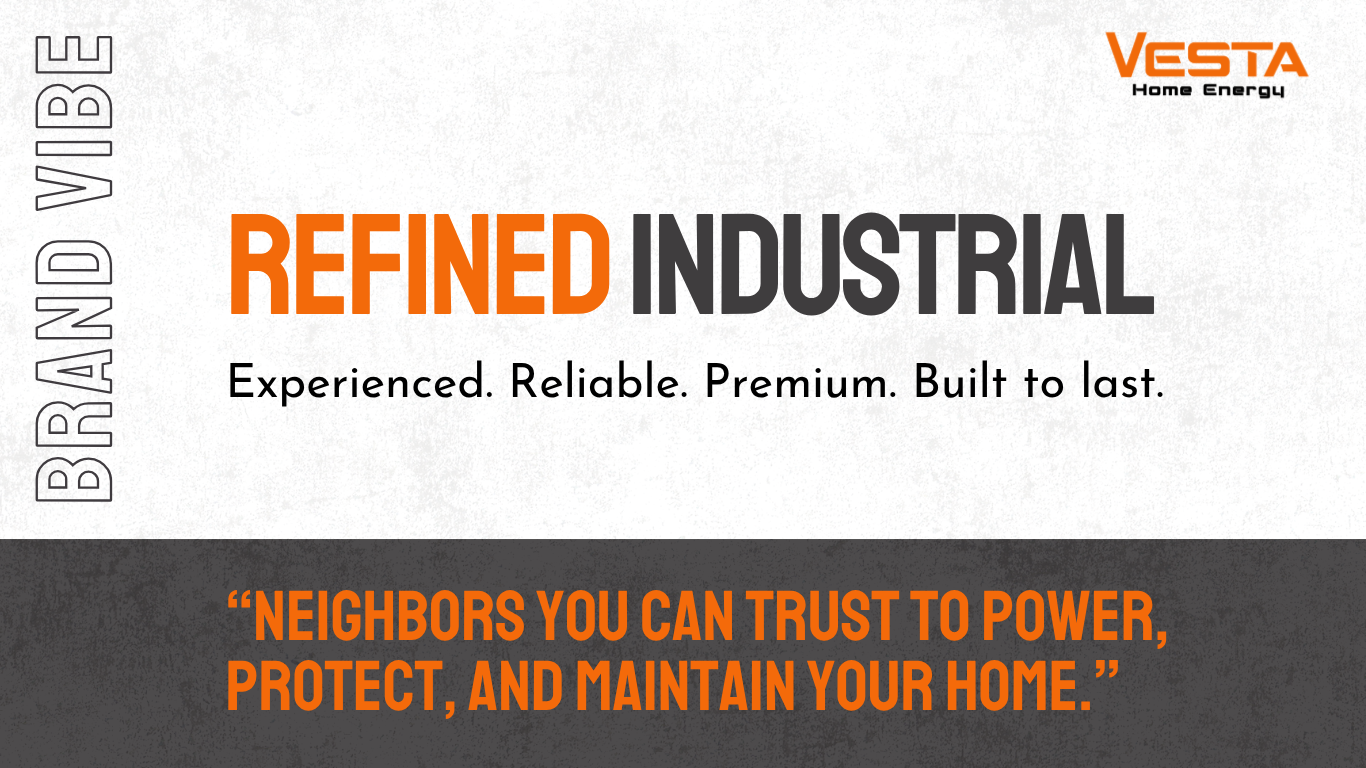 vesta home energy - marketing case study - branding