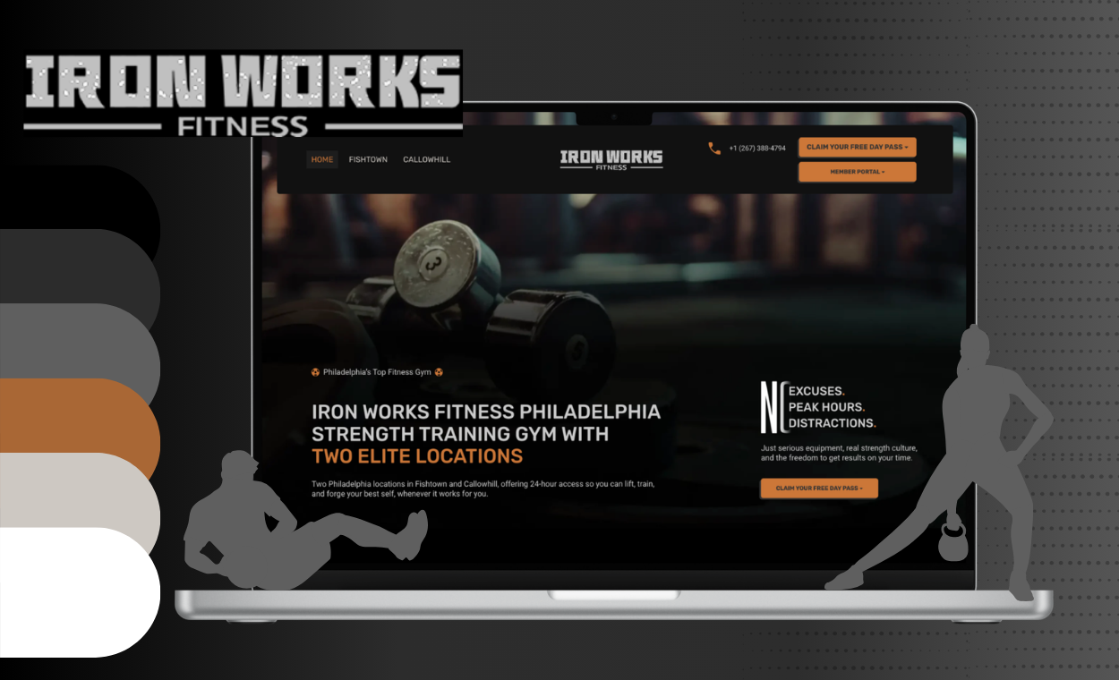 iron works fitness - marketing case study